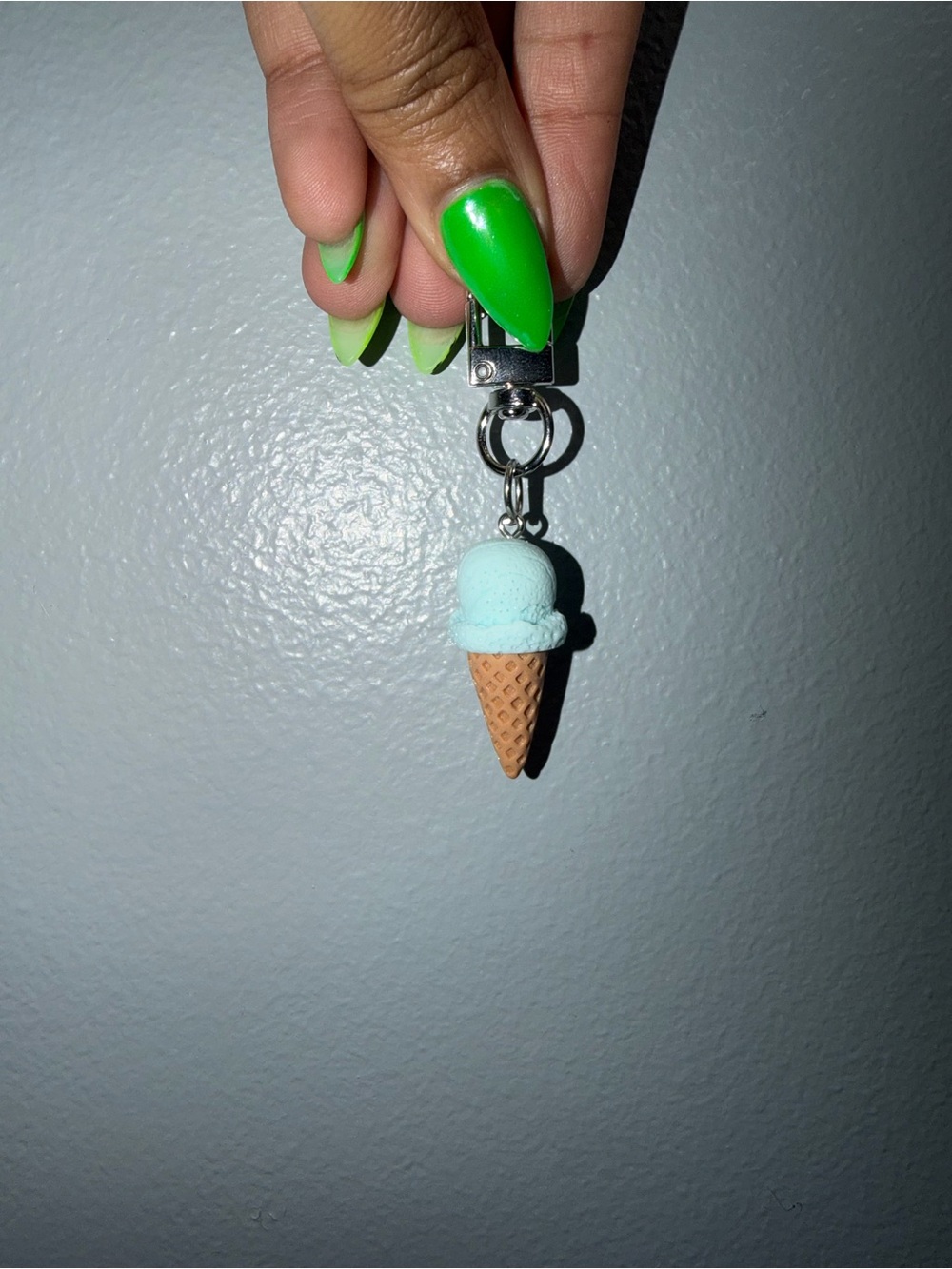 Ice Cream Cone Bag Charm - Picture 7 of 7